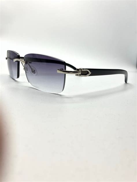 cartier black buffalo horn